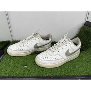 Size 7- Nike Court Vision Low White W Pre-owned